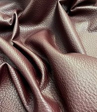 Кожзам фактурный бордо