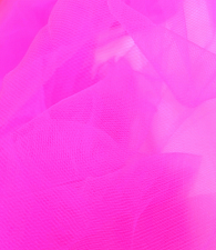 Фатин розовый неон