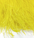 Перо страус желтое